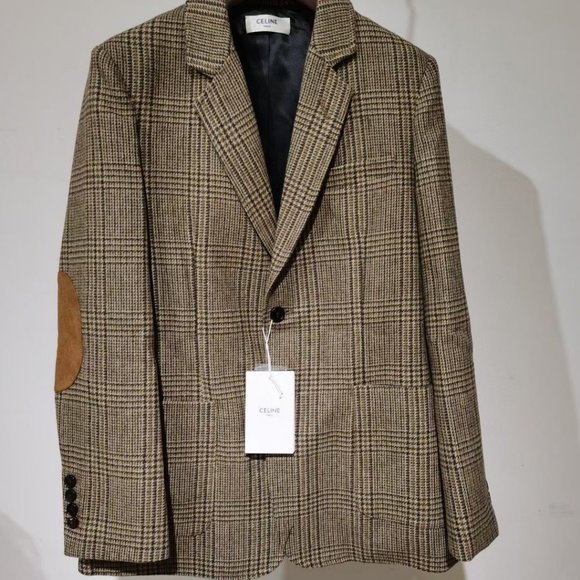 Celine Scotland classic blazer Virgin Wool Brand new without tags - Picture 1 of 14